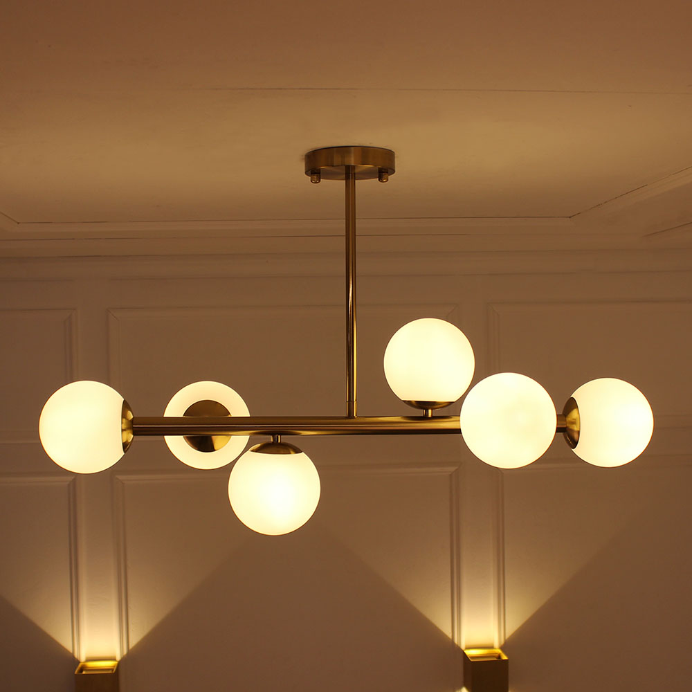 인테리어 LED 식탁등 그레이스 골드 4등 6등 주방등 예쁜 조명 169,000원