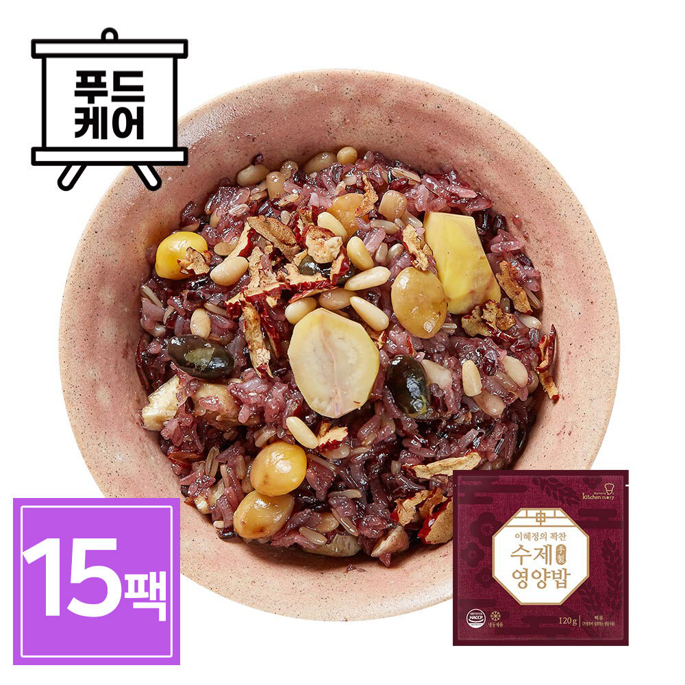 빅마마 이혜정의 꽉찬 수제 영양밥 120g, 120g, 15개 39,900원