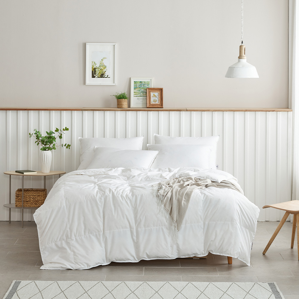 구스온 호텔 순면 60수 사계절 구스이불 1000g, 화이트 145,870원