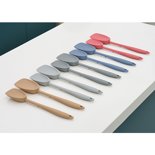 리앤델 국산 실리콘 조리도구 요리스푼 요리주걱 뒤집개, 그레이, 1개 3,900원