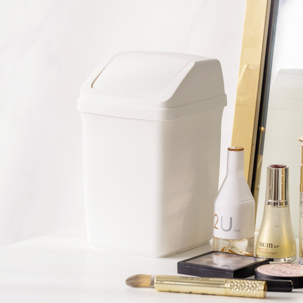 블랑 사각 페달 휴지통 2L 7L 10L 12L 20L 화이트 분리수거함 페달휴지통 종량제 10L 20L 재활용 가정용 업소용 휴지통 가정용휴지통 사무실 쓰레기통 6,200원