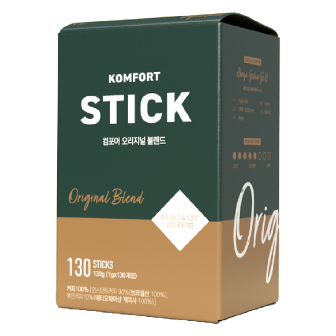 컴포어 오리지널 블렌드 스틱 커피, 1개, 130개입, 130g 28,900원
