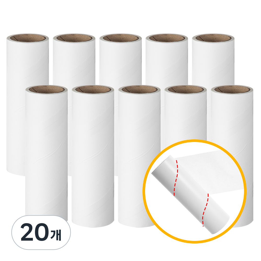 코멧 사선컷팅 일반형 테이프 클리너 리필, 16cm x 12m 14,180원