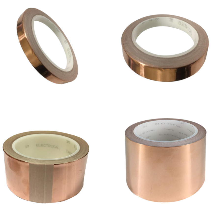 3M 동테이프 구리 테이프 동박 전도성 1181 차폐용 테이프 동테이프 - 10mm x 1M, 1개 2,200원