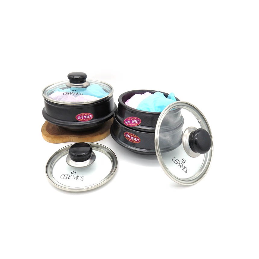 가정용뚝배기 업소용뚝배기 찌개 계란찜 뚜껑 세트, 1개 10,500원