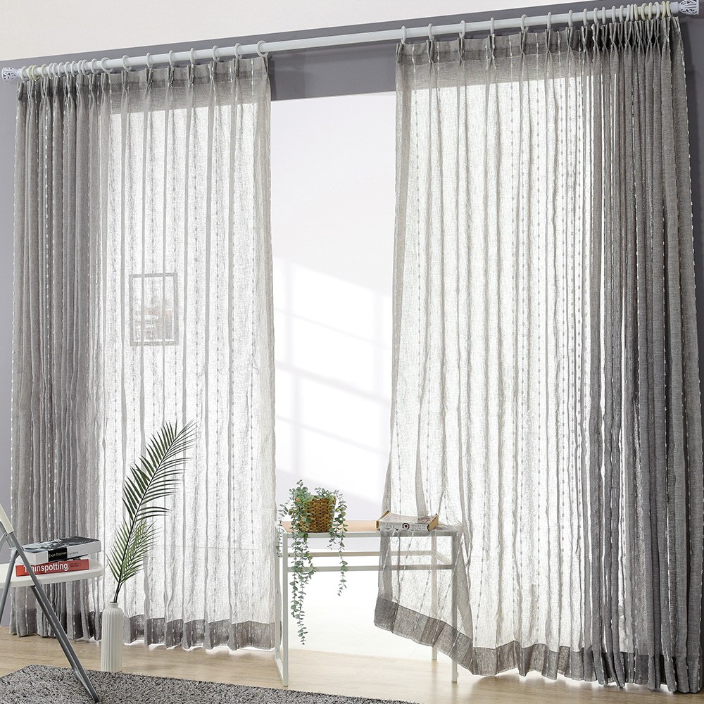 휴인홈 나비주름 스노우플라워 소프트 커튼(2p) 59,800원