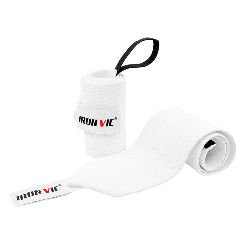 아이언빅 리스트랩 헬스 손목 보호대 2p, 1개, 화이트 16,900원