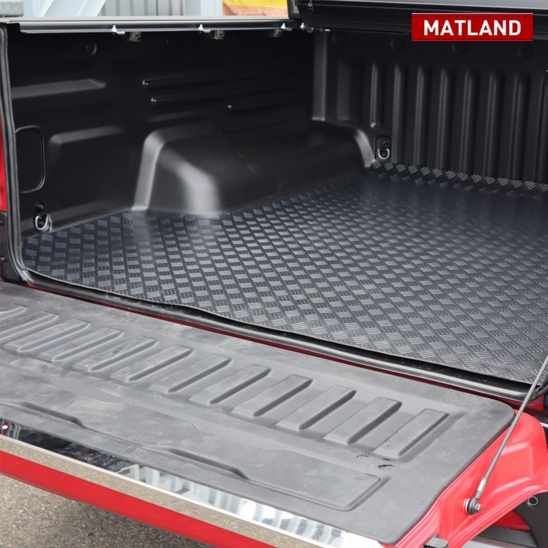 [매트랜드] T-고무 적재함매트_렉스턴스포츠 / TPR열가소성고무 / 강한내구성 / 바닥밀림 방지 / 방수코팅원단 / 고무냄새없음 / 확장전용패턴 / 간편장착 /평생카매트, 쌍용 79,000원