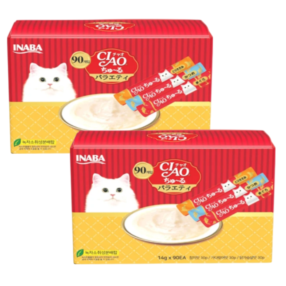 이나바 차오 츄르 3종 14g x90개입 고양이간식 코스트코 73,890원