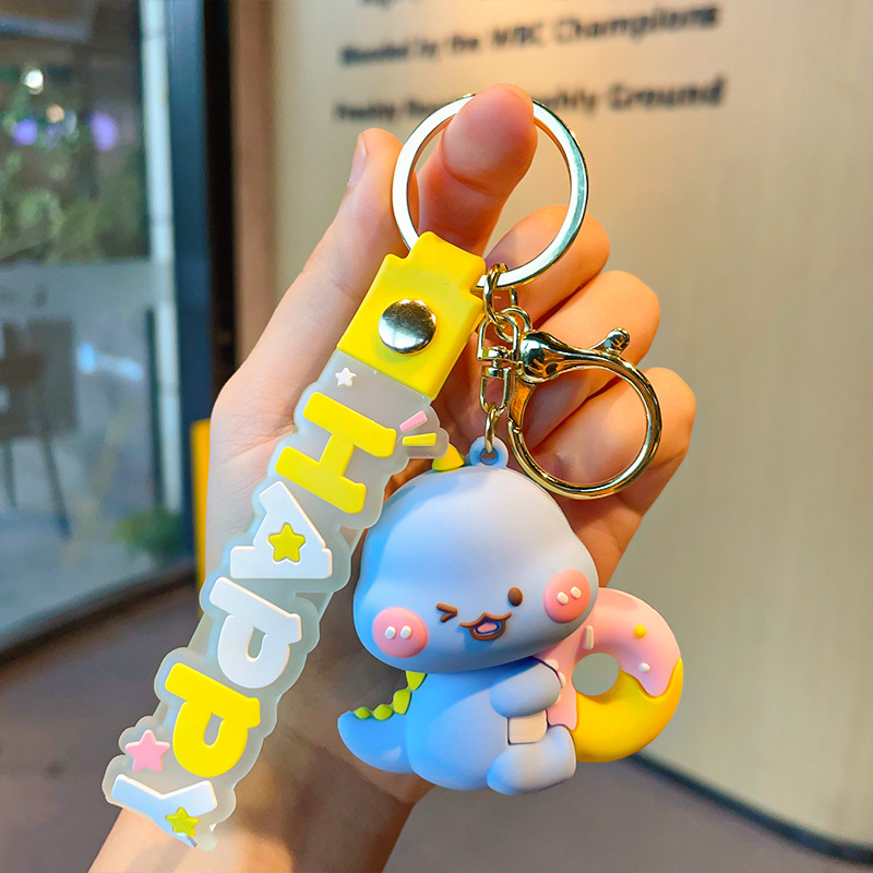 도림 도넛 용용이 자동차 키링, 블루, 1개 3,900원