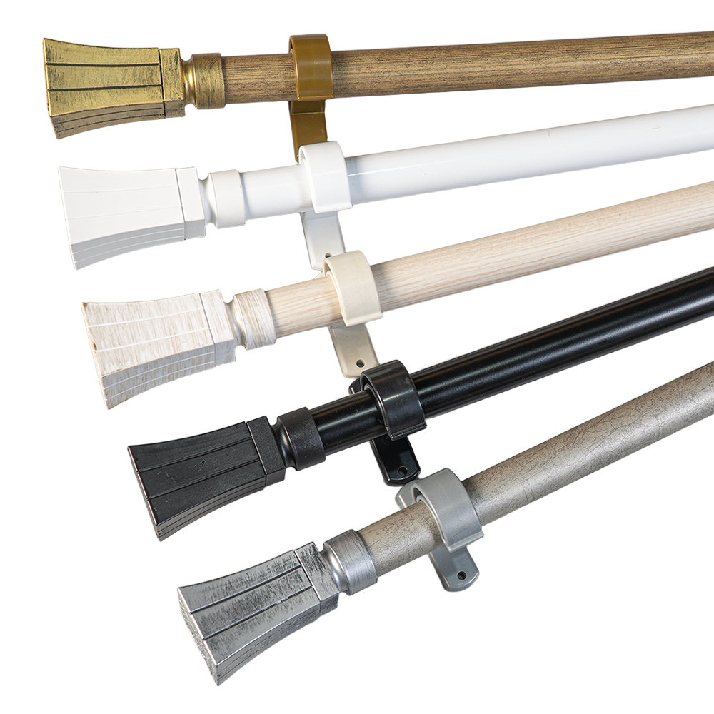 모던뷰 25mm 스퀘어 거실 창문 길이조절 커튼봉 커텐봉 세트 14,800원