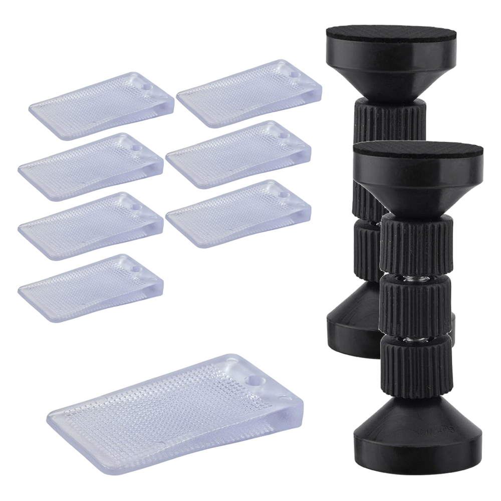 모나코올리브 수평맞추기 밀림방지 가구 레벨러 8p + 4단조절 가구 고정 스토퍼 2p 세트 10,660원