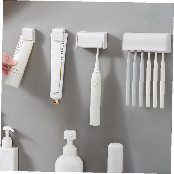 물때걱정없는 무타공 호텔식 치약 칫솔걸이 5,130원