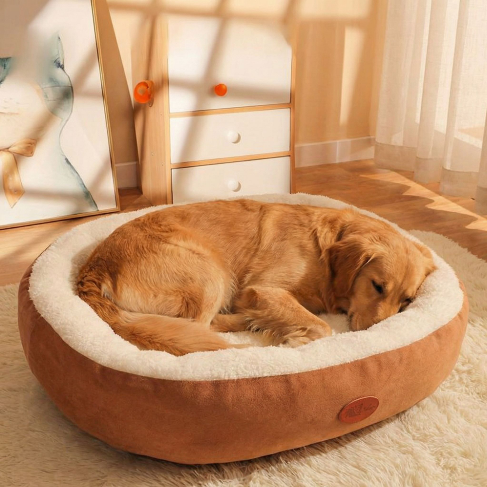 PEBBI 사계절 강아지 방석 쿠션 고양이 방석, 1개, 연갈색 27,000원