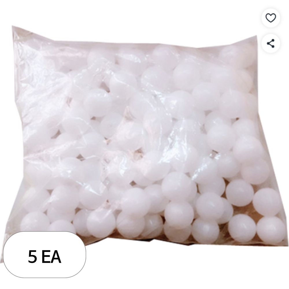 벌크 대용량 연습용 탁구공 40mm 319,300원