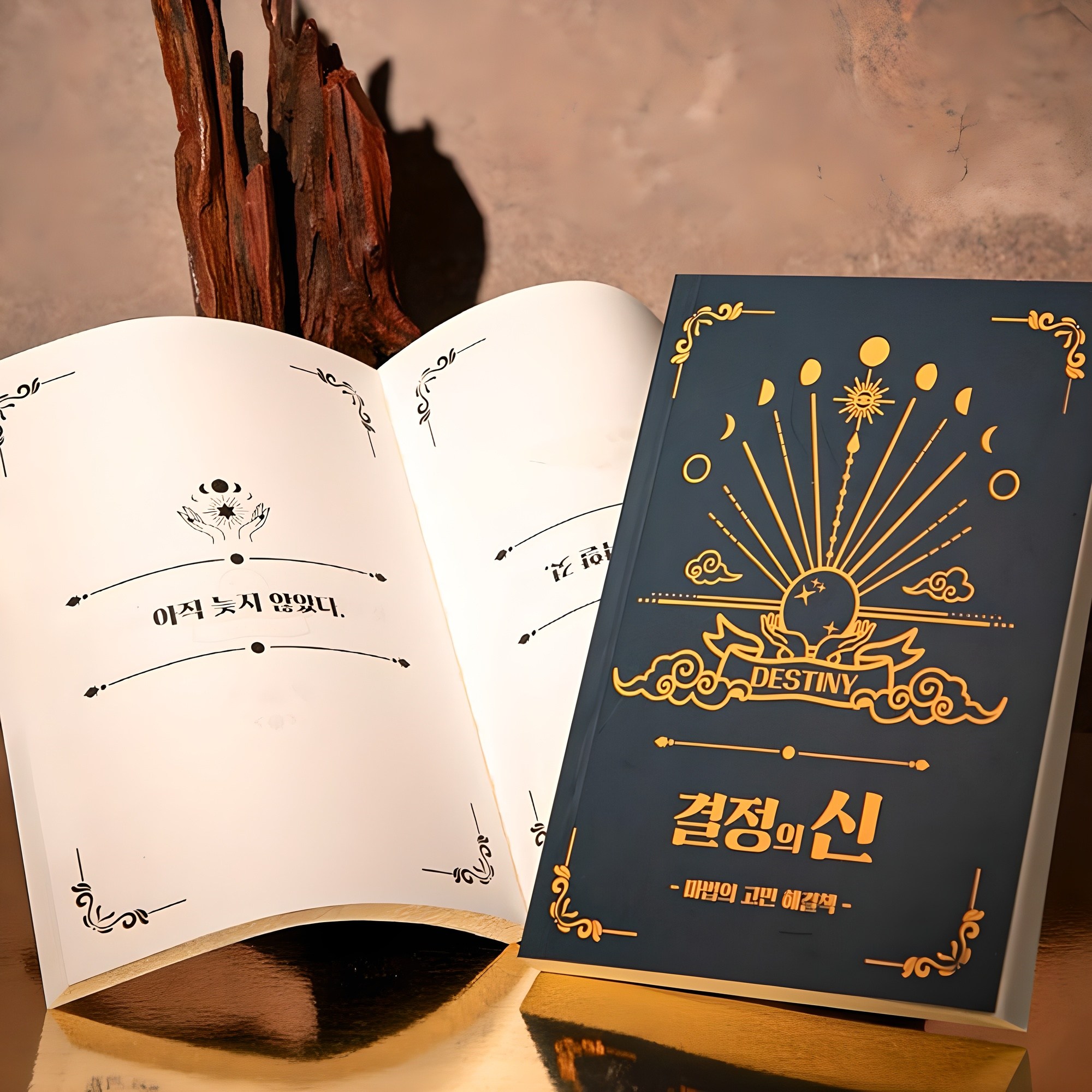결정의신 마법의 고민해결책 [Book of Answers 정답책 고민 해답의책 내 인생의 해답 책], 단일색상, 1개 9,900원