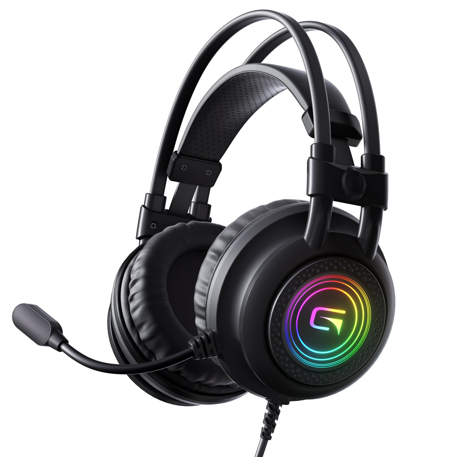 OMIIYA 게이밍 헤드셋 가상 7.1 RGB 초경량 노이즈 캔슬링 마이크 3D 28,900원