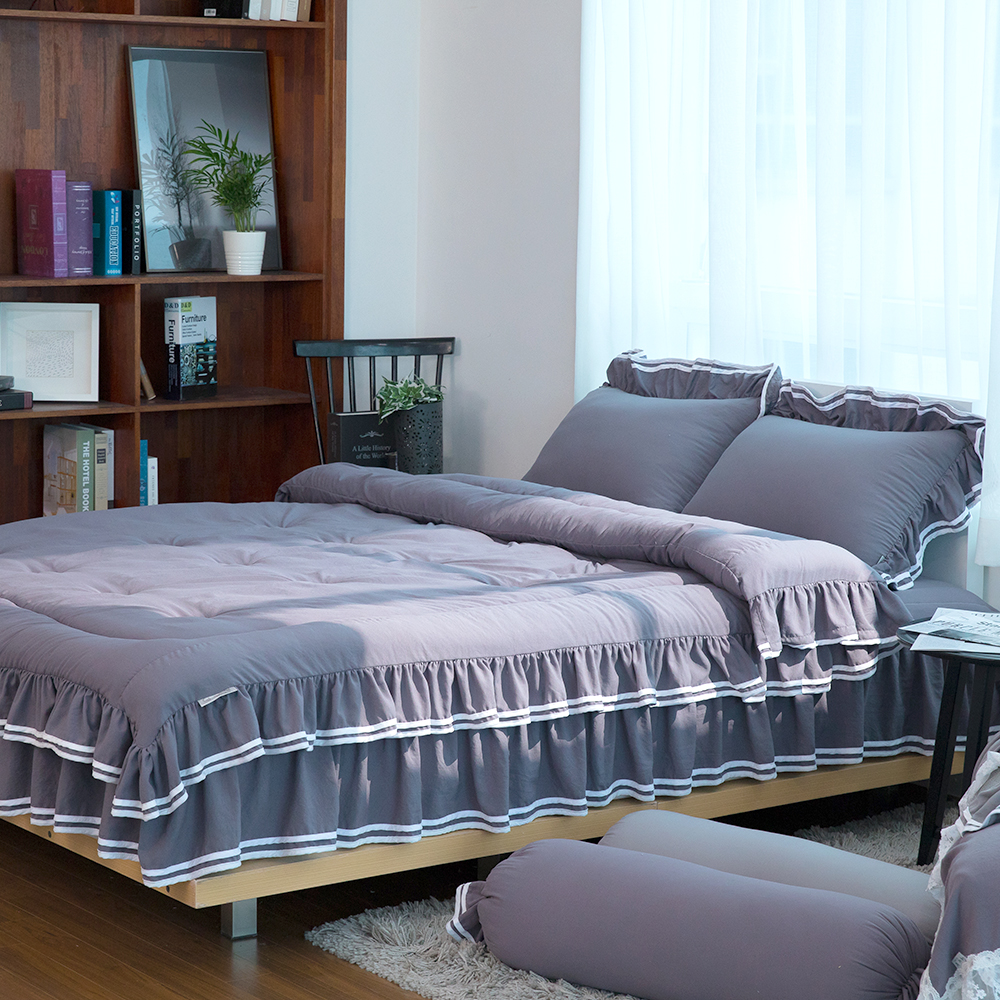 류금숙 투라인 실키케어 프릴 차렵이불 숏 매트커버세트 236,910원