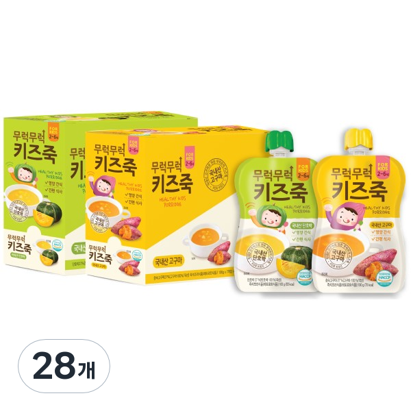 이유케어스 무럭무럭 키즈죽 55,000원