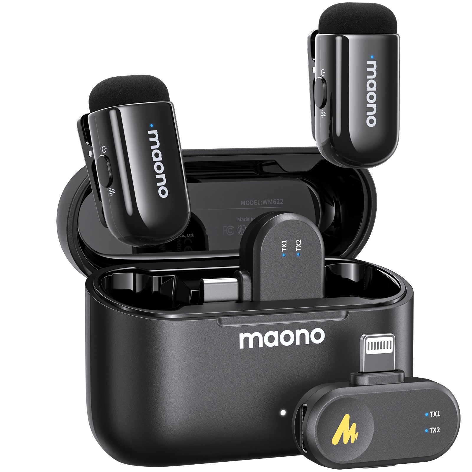 마오노 스마트폰 무선 핀마이크 유튜브 방송용 브이로그 Wave T1 Mini 76,900원