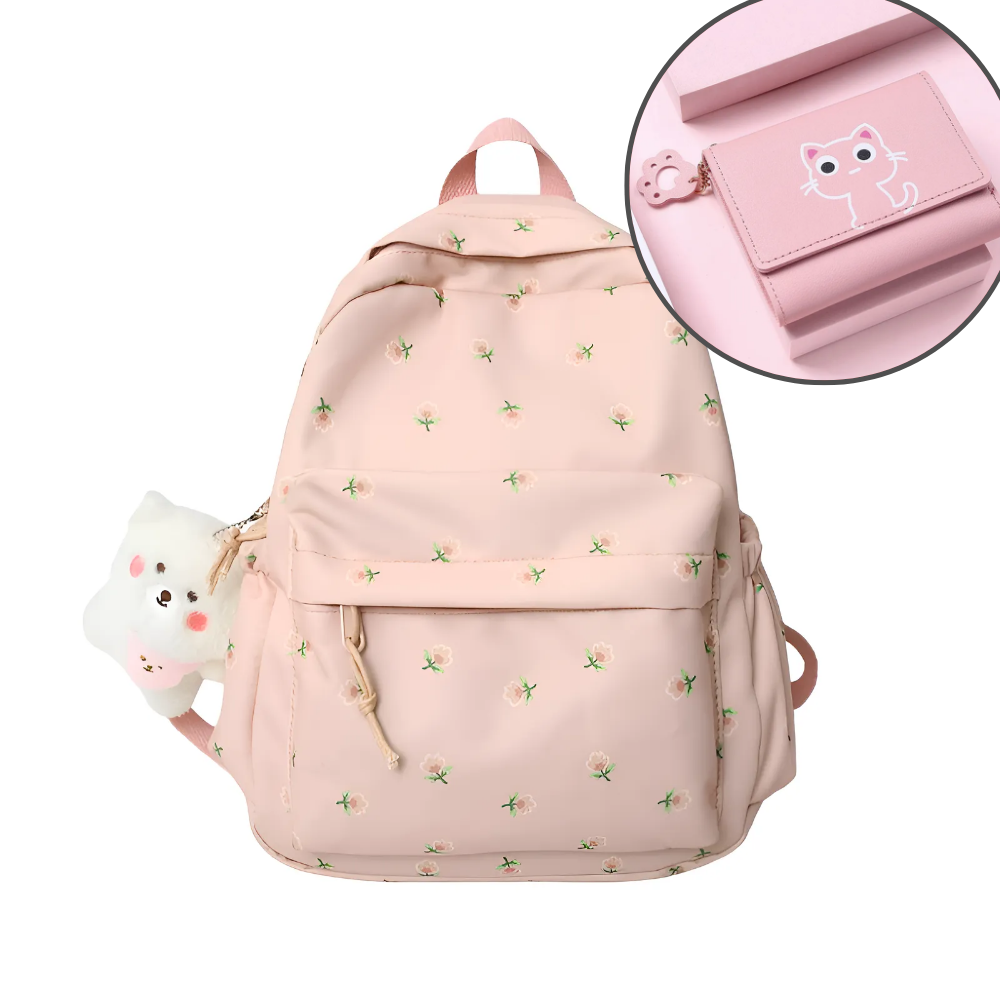 루나핏 초등학생 소풍가방 백팩 반고양이 지갑 제공 22,500원