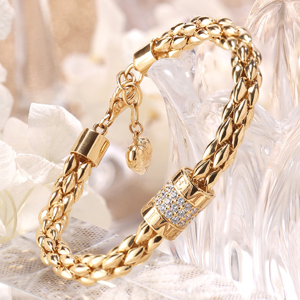 골드앤 18K 래디언트 팔찌 소/대 체인 팬던트 하트참 볼드 모던 유니크 포인트 볼륨 7,174,400원