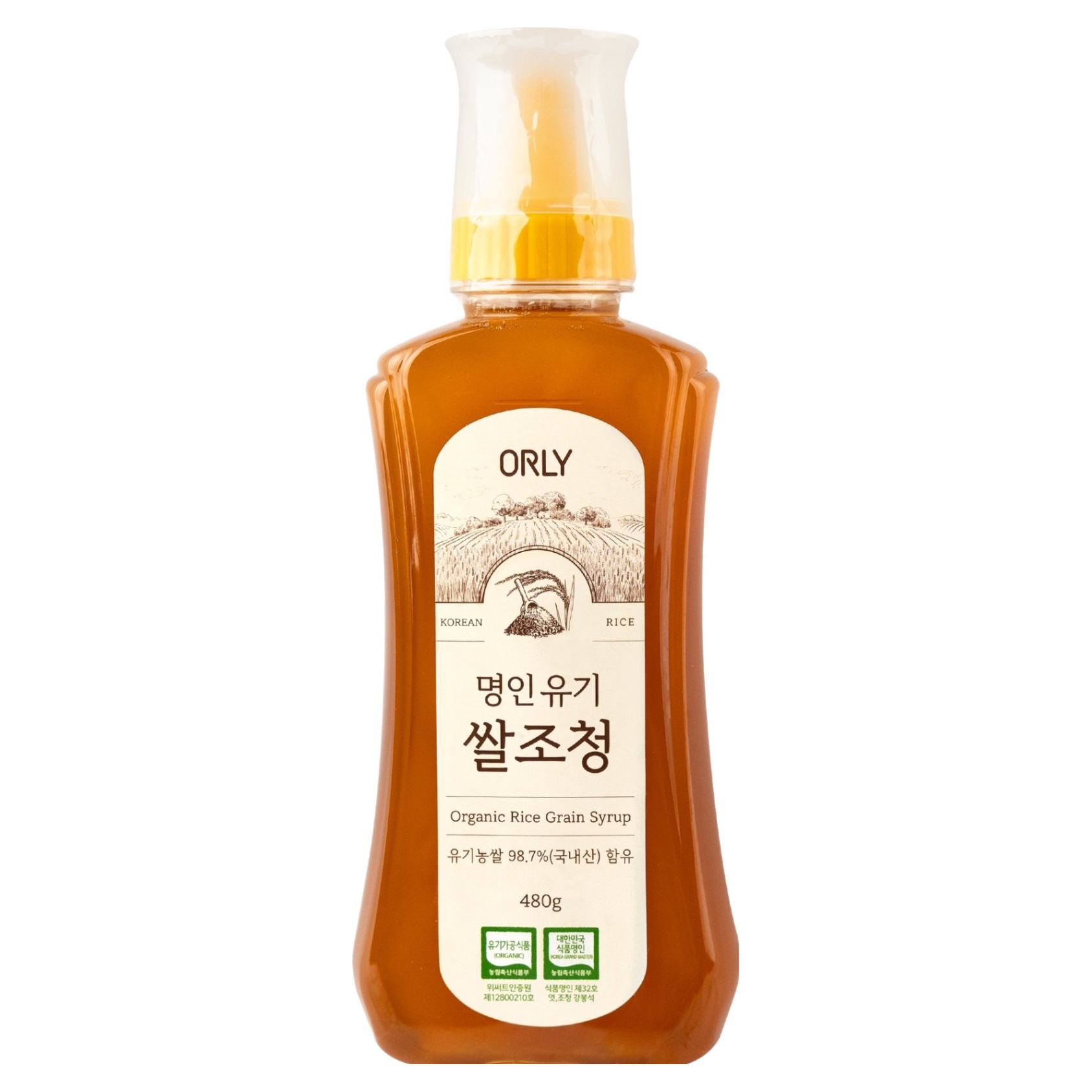ORLY 올리 명인 유기 쌀조청, 1개, 480g 10,900원