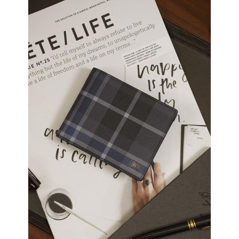 닥스 [플랜스토리]닥스가죽지갑, 남성지갑,아빠선물, 백화점정품,선물포장 블랙 체크 가죽 반지갑 (WBWA5E816BK) 129,460원