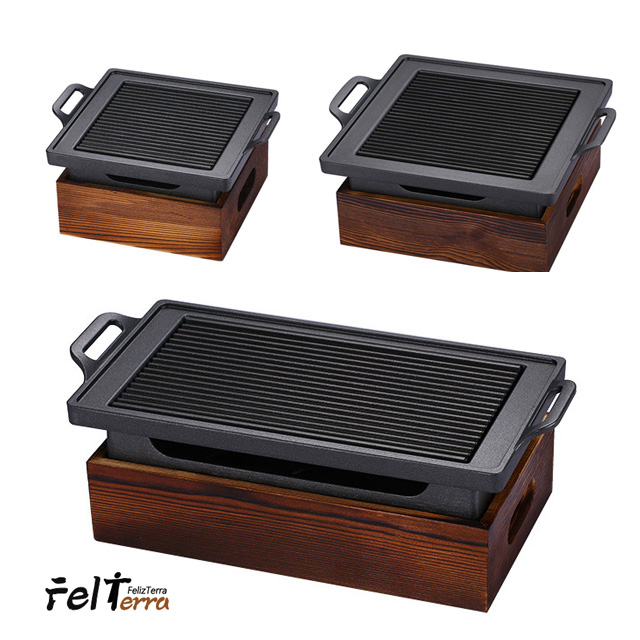 [펠리테라] 가정용 미니화로세트 불판포함, 정사각 대, 1개 33,800원