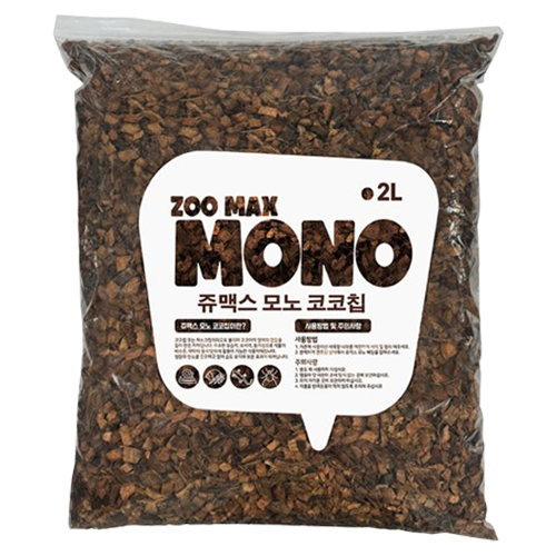 쥬맥스 파충류 모노 코코칩 베딩 2L 2,500원