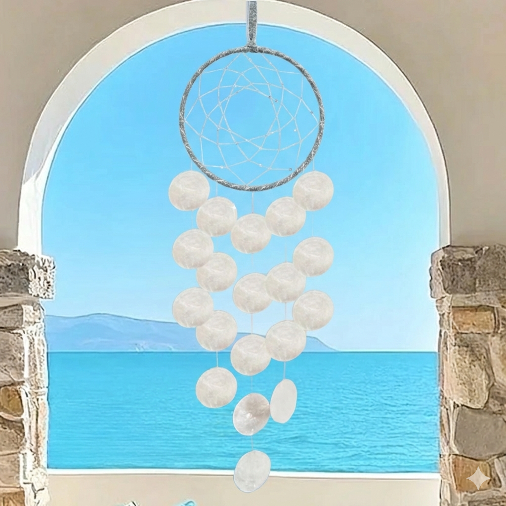 보리보뜰 DIY 깃털 드림캐쳐 자개 보름달, 현재가 9,800원