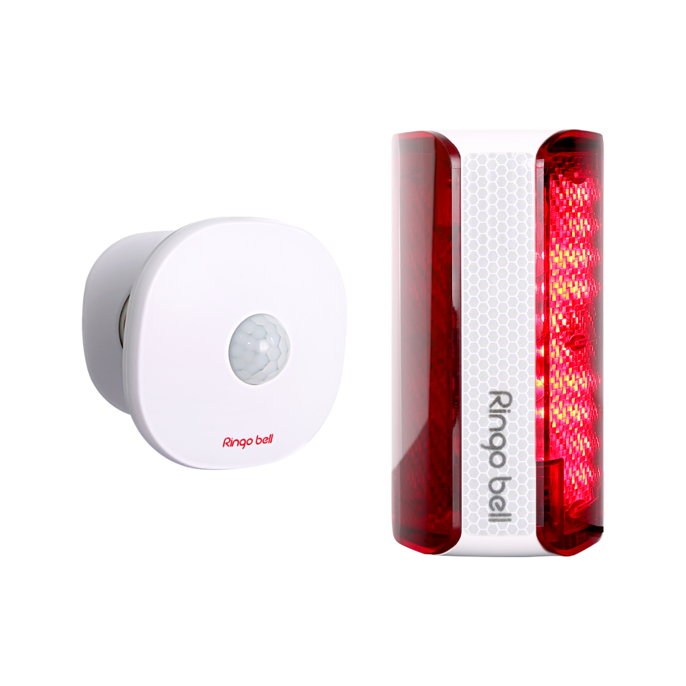 [링고벨] 센서감지 차임벨 1개 + 경광등 1개 노래방 여관 차량 센서벨 170,000원