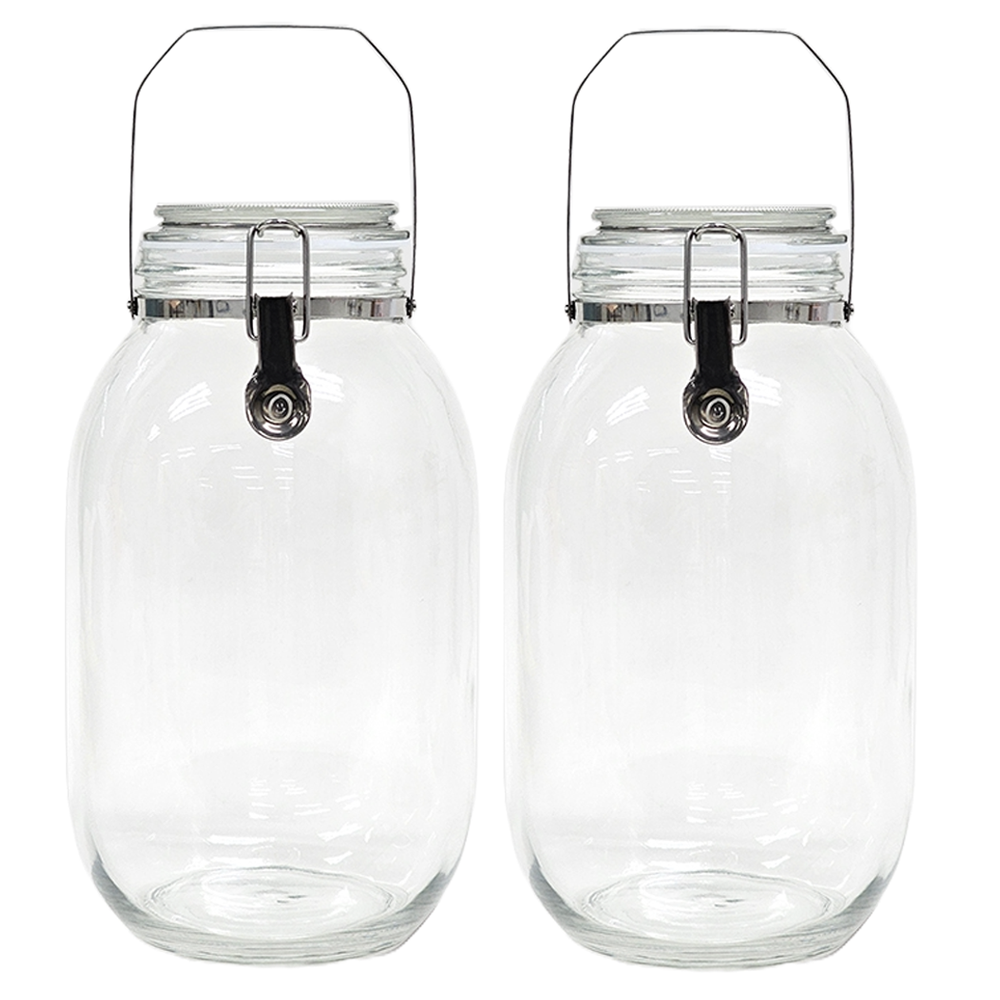 하울스홈 캐리락 다용도 손잡이 밀폐 유리병 + 보자기 세트, 2세트, 3L 36,000원