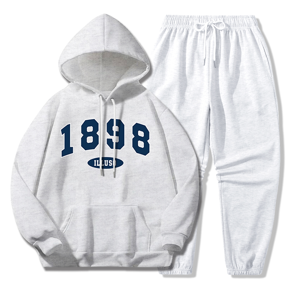 일루소 남여공용 소프트 특양면 1898일루소 후드티 밑밴딩 바지 트레이닝복 세트 48,360원