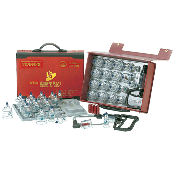 한솔부항기 수동식 부항기세트 HS-A 19p, 1세트 25,190원