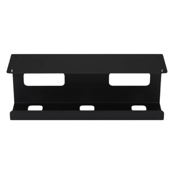 멀티탭 공유기 선반 전선정리 거치대 대, 1개, 블랙 15,100원