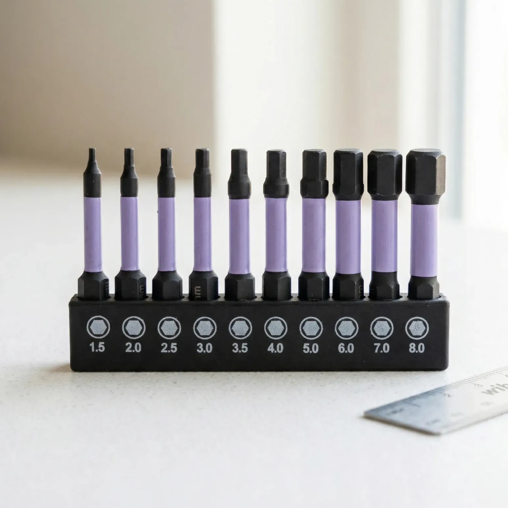 강력자성 임팩 육각 드릴 비트 10종 세트 50mm, 1세트 9,400원