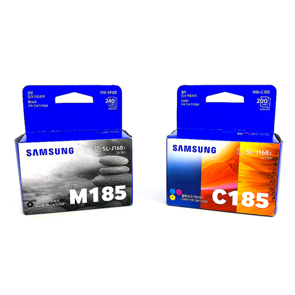 INK-M185 INK-C185 삼성 정품잉크 세트, BLACK + COLOR, 1세트 82,000원