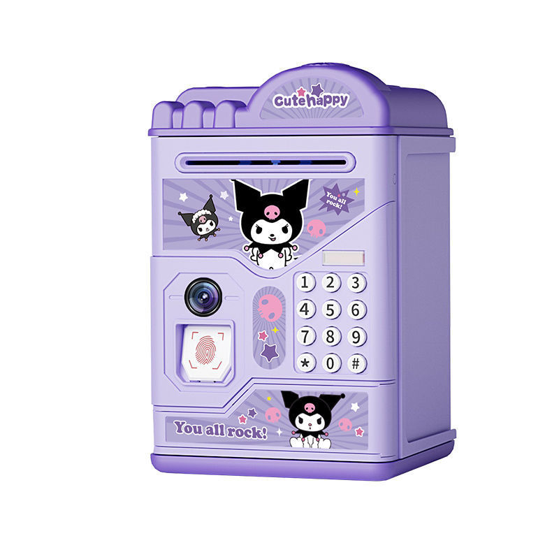 산리오 저금통 초등 여자 생일선물 ATM형 지문인식 시나모롤 쿠로미 마이멜로디, 시나모롤 19,750원