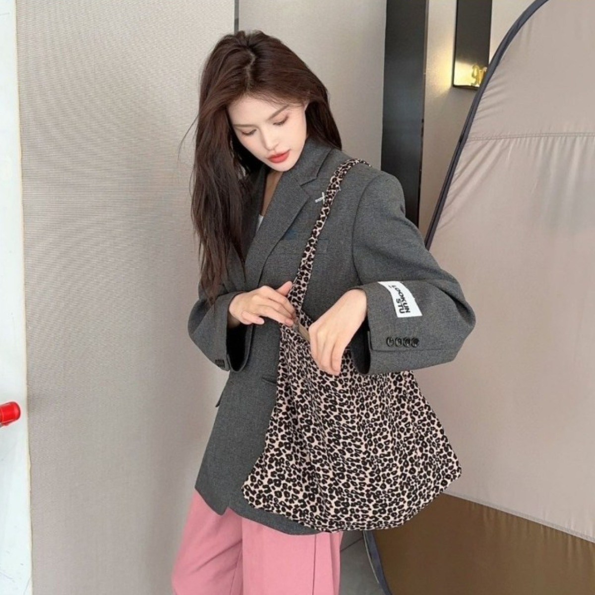 늘어짐 없는 연예인 에코백 여성 천가방 에코백 쇼퍼백 캐쥬얼 숄더백 보부상가방 11,400원