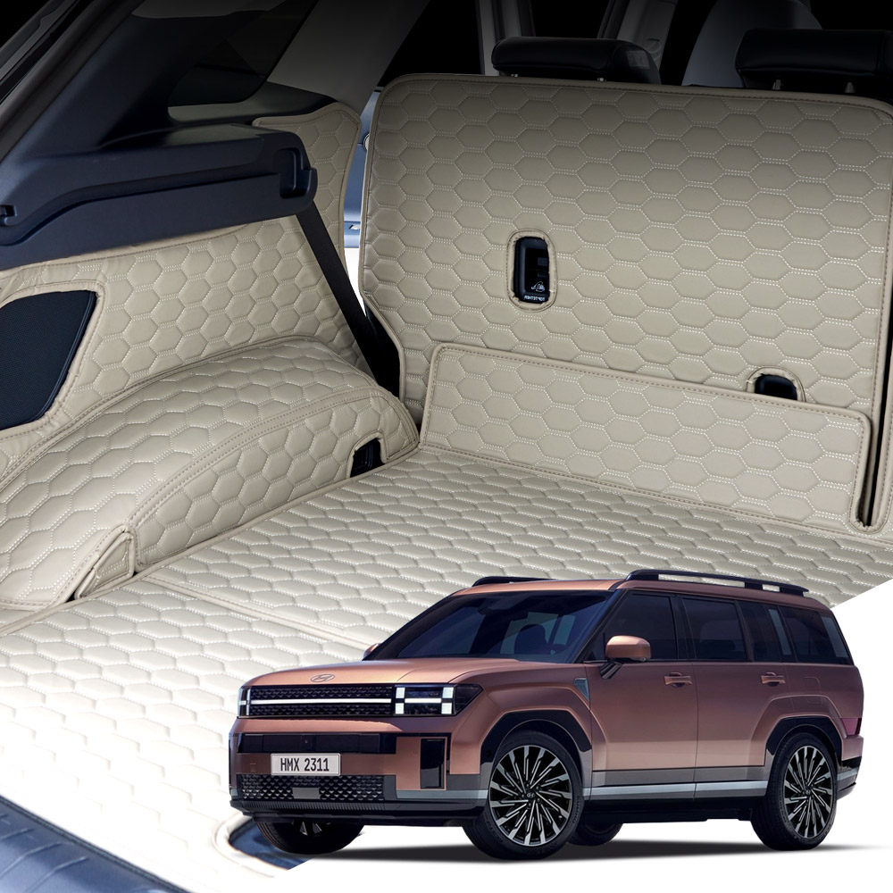 디올뉴싼타페MX5 본투로드 하이브 풀커버 차량용 트렁크매트, 브라운, 5인승/23년8월~/HT061 99,800원