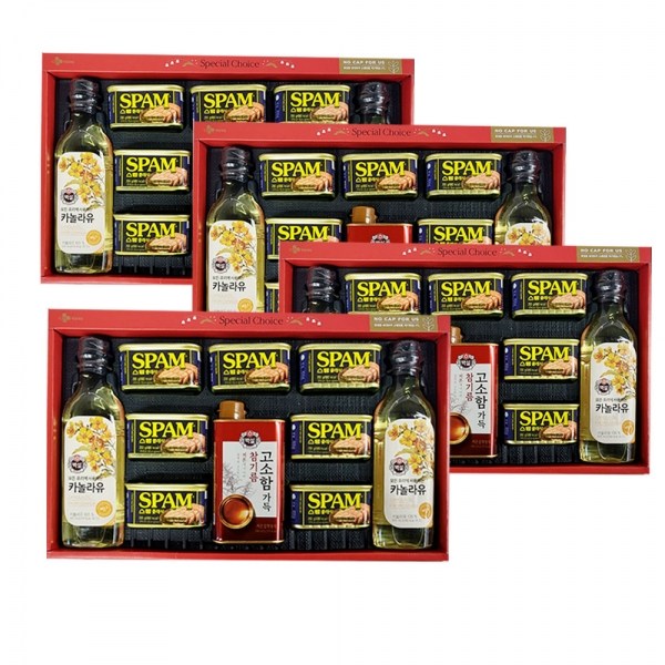 CJ제일제당 스팸 특별한선물 N호 X 4Set 2026 설 명절 선물 특별한 N호 270,900원