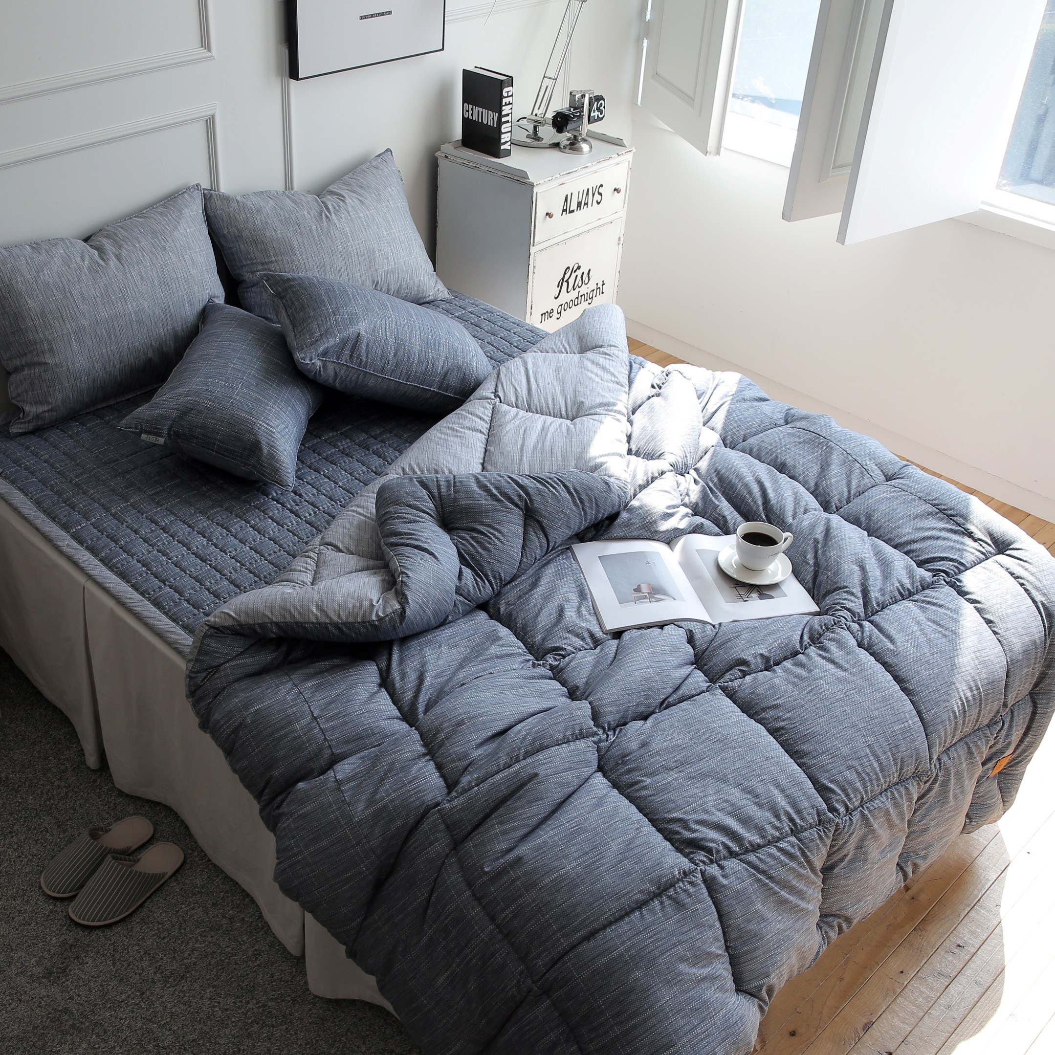 슬리안 먼지없는 부드러운 알러지케어 사계절 차렵이불 49,900원