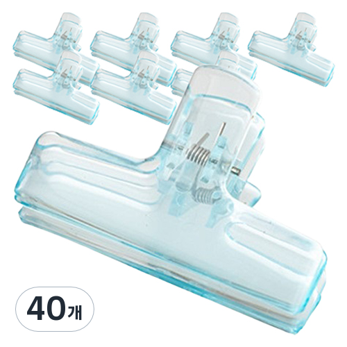 투명 악보 클립 집게 03 블루, 대, 1개입, 40개 37,500원