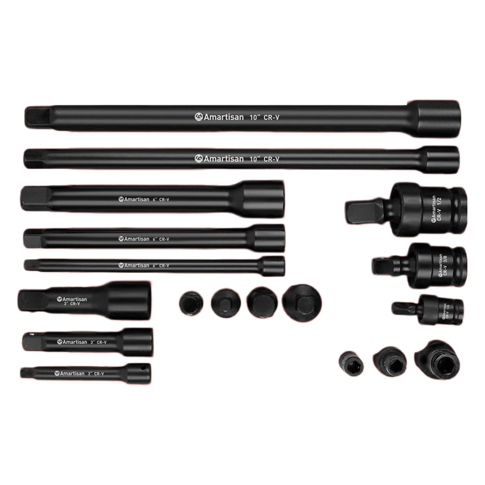 공구PXJ 롱 볼타입 복스 소켓 아답터 핸드소켓 연결대 18종 세트, 1세트 61,500원