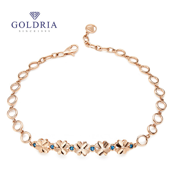 골드리아 14k 샤인클로버 팔찌 1,368,000원