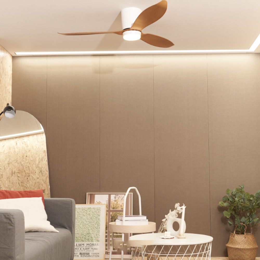 팬앤코 미니 피노 실링팬 44인치/52인치, LED 백색오크(WOL) 510,000원