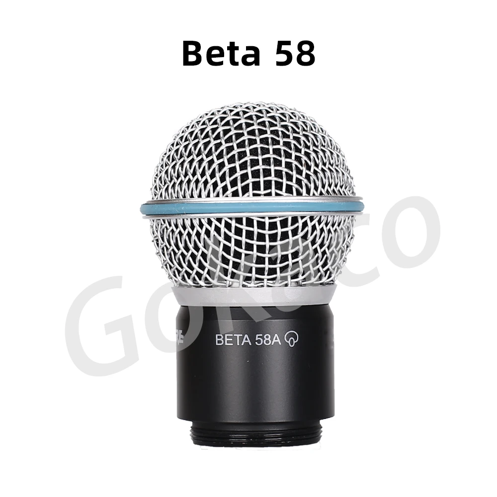 GOKACO 무선 마이크 픽업 헤드 KSM8 KSM9 Beta58 캡슐 QLXD4 ULXD4 마이크 시스템용 다이나믹 핸드헬드 마 39,400원