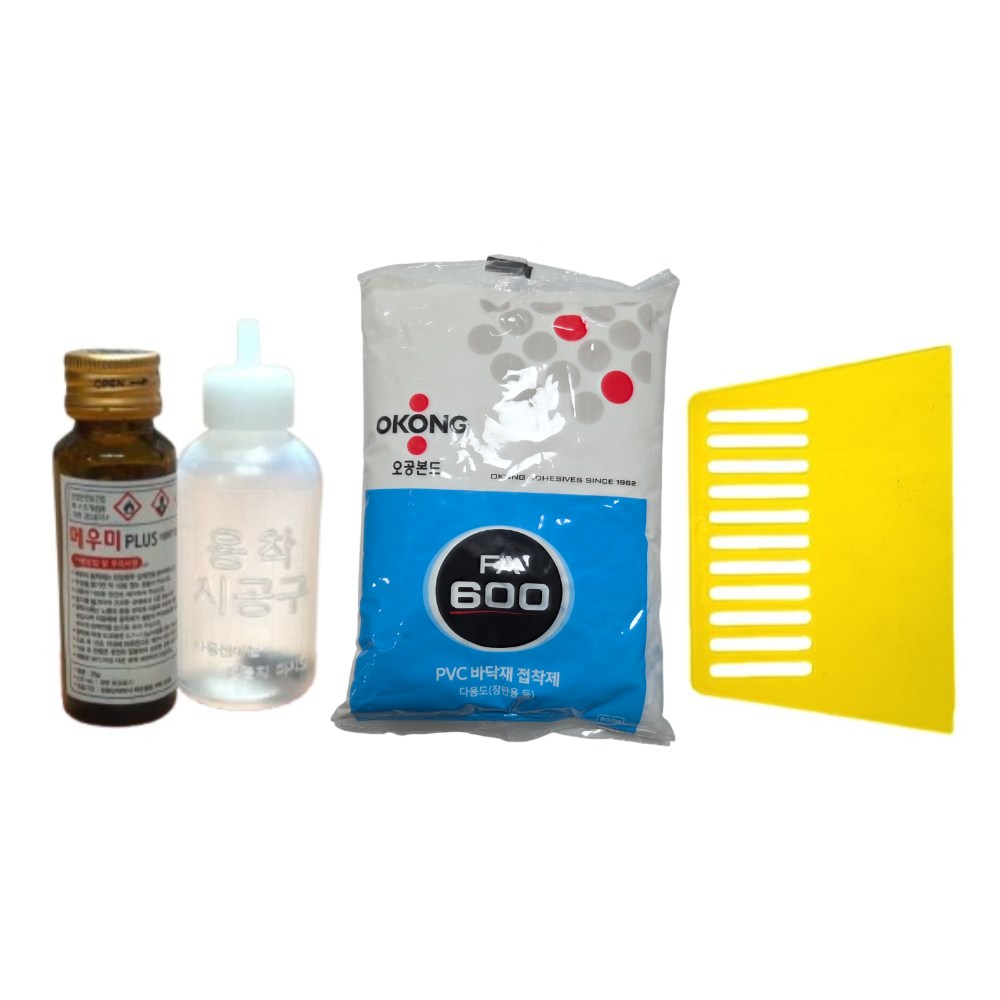 장판부자재 장판본드 헤라, 용착제 시공구 세트 1개 14,570원