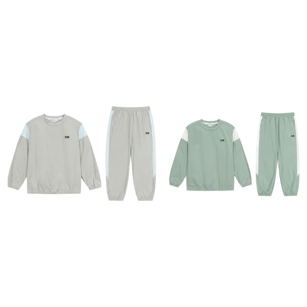 [백화점 출고] 네파키즈 상하복 세트 남아 여아 헬씨 우븐 스트레치 스판 스포티 추리닝 상하세트 140,900원